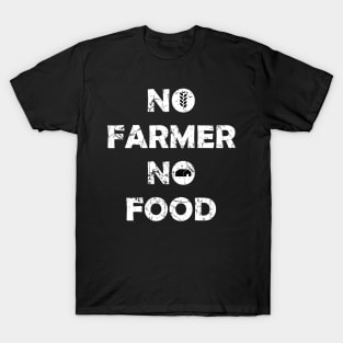 No farmers No food no funny T-Shirt